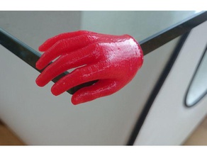 Tabelle Ecke schützende Hände Küche und Esszimmer hand - Schutz protector 3d print model - Mito3D