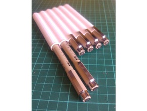 sakura pigma micron caneta titular recipientes estojo de lápis canetas solidworks 3d print model - Mito3D
