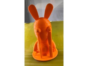 raving rabbids les lapins crétins créatures 3d print model - Mito3D