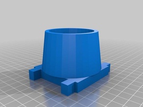 my customized inmoov stand holder2 robotics 3d print model - Mito3D