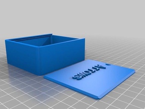 seta da caixa recipientes personalizado 3d print model - Mito3D