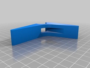 uzun boylu atık Yönetim Kurulu klemp cnc parçalar holddown tutucu shapeoko wasteboard 3d print model - Mito3D