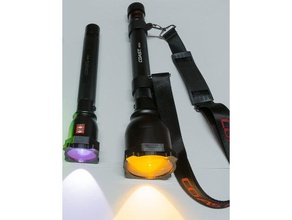 coast flashlights color gel holder art tools flashlight light lightpainting 3d print model - Mito3D