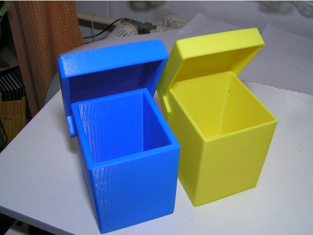 box mit deckel Container Deckel 3D print model - Mito3D