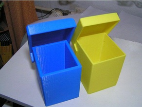 box mıt deckel kaplar kutusu kutu kapağı 3d print model - Mito3D