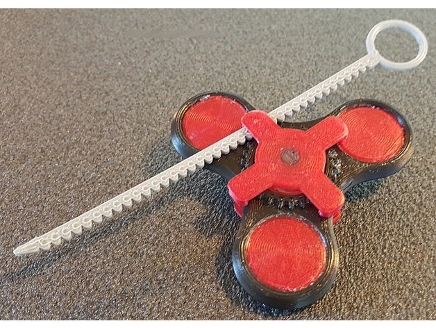 mise à niveau de votre main spinner jouets & jeux 608 roulement l'autre facile rapide fidget lanceur simple la enrouleur 3D print model - Mito3D