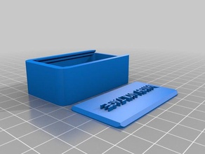 battery box containers customized 3d print model - Mito3D