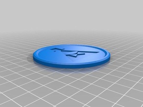 bill coaster kitchen & dining cipher drink gravity falls 3d print model - Mito3D