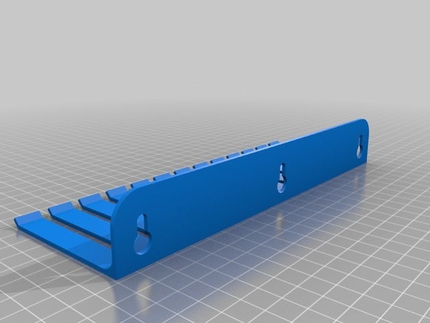 il mio cavo personalizzati organizzatore del misuratore di portata utensili & caselle su misura 3D print model - Mito3D