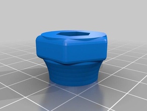 my customized ultimate nut knob generator diy 3d print model - Mito3D