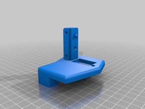 anet a6 filament motor mount 3d printer parts upgrade frankenstein stepper 3d print model - Mito3D