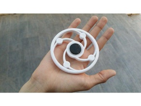 circular fidget spinner toy & game accessories 608 608zz bearing fidgetspinner hand 3d print model - Mito3D