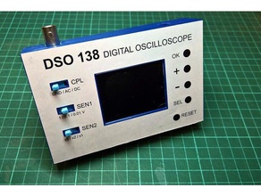 dso 138 Fall stand - Elektronik dso138 Oszilloskop 3d print model - Mito3D
