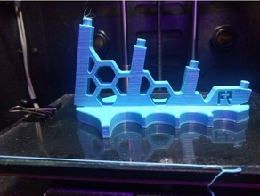 une pièce florotors spinner stand jouets & jeux fidget main jouet 3d print model - Mito3D
