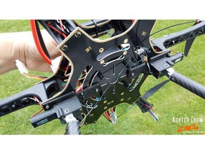 tarot tl65b44 landing gear mount f550 h550 r c vehicles 3d print model - Mito3D