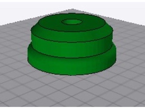 cubo del carrete escotilla de la caja bobinas Impresora 3d accesorios 3d print model - Mito3D