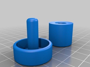 fidget - ball bearing remover tools hand spinner 3d print model - Mito3D