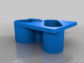 center console organizer automotive 3d print model - Mito3D