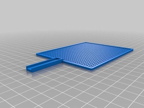 fly swatter head outdoor & garden 3d print model - Mito3D