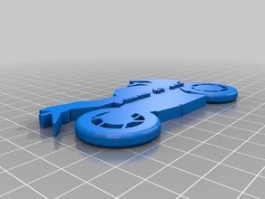 my customized - your name motorbike keychain signs & logos 3d print model - Mito3D