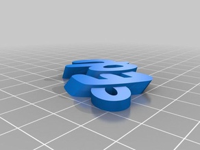 edu Schlüsselanhänger kundengebundene 3d print model - Mito3D