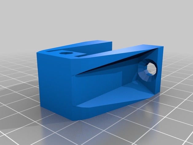 mounting block zonestar p802qs flat head 3d printer accessories 3D print model - Mito3D