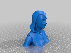 certox - figura cómica del busto las esculturas 3d print model - Mito3D