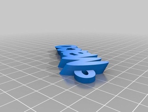 marco i portachiavi su misura 3d print model - Mito3D