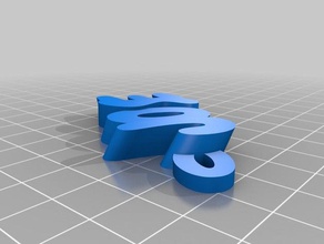 jose Schlüsselanhänger kundengebundene 3d print model - Mito3D