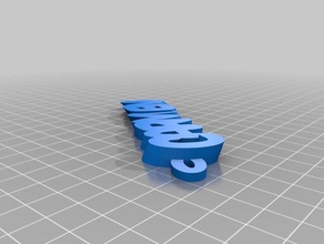 carmen llaveros personalizado 3d print model - Mito3D