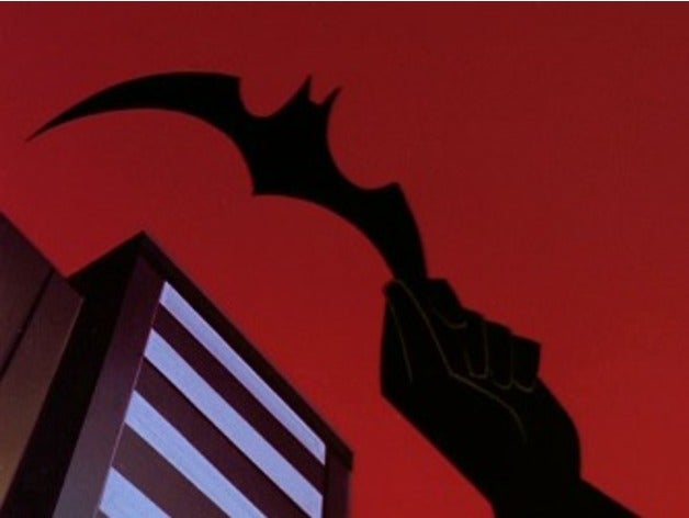 btas batarang v 2 La impresión en 3d 3D print model - Mito3D