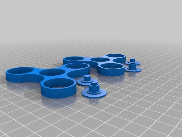 fidget spinner 2 3d printing 3D print model - Mito3D