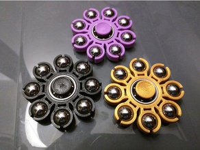 spinner smaller 8 toys & games fidget hand spinners 3d print model - Mito3D