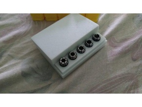 er11-Spannzangen-box Werkzeug-Halterungen & - Boxen 3d print model - Mito3D