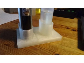 vapestand petite le bricolage vapoter stand 3d print model - Mito3D