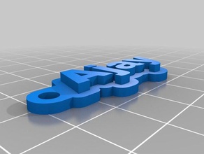 kanchan Anahtarlık özelleştirilmiş 3d print model - Mito3D