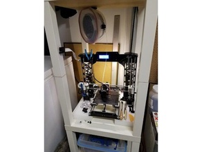 sterilite single spool drybox feeder 3d printing dessicant dry hanger mount wall 3d print model - Mito3D