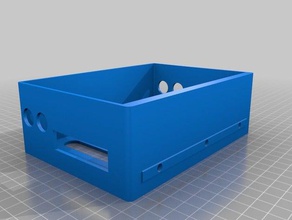 d-bot dúo de wifi la parte inferior caja remix Impresora 3d accesorios caso dbot duetwifi 3d print model - Mito3D