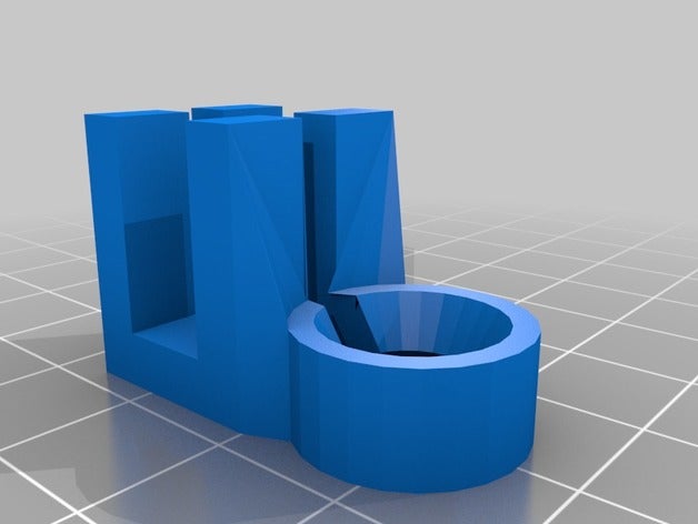 anet a8 filament guide remix 3d printer accessories upgrade 3D print model - Mito3D