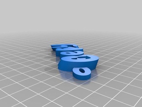chelsey - isim Anahtarlık keyfob özelleştirilmiş 3d print model - Mito3D