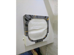 caixa de tecido suporte recipientes kleenex 3d print model - Mito3D