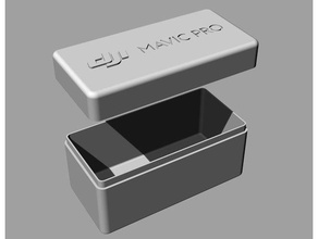 dji mavic pro caso portaherramientas y cajas drone estuche duro 3d print model - Mito3D