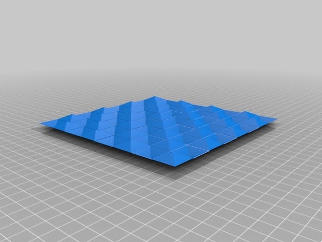 pyramid tile 3d printing 3D print model - Mito3D