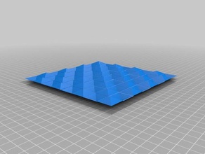 piramide di piastrelle La stampa 3d 3d print model - Mito3D
