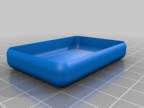 parametric soap box bathroom holder 3d print model - Mito3D