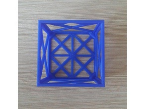 calibration cube gadgets basket printer 3d print model - Mito3D