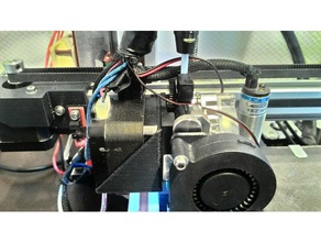 e3d titan aero holder mgn 12 2020 extrusion 3d printer parts extruder 3d print model - Mito3D
