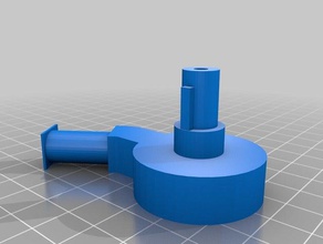 jobo cpa cpp maniglia di sollevamento hub parti ricambio fotografia a pellicola 3d print model - Mito3D