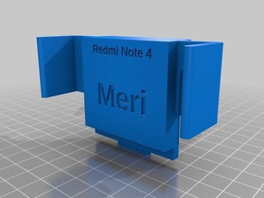 redmi note 4 téléphone mobile personnalisé 3d print model - Mito3D