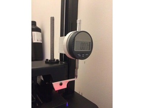 wanhao d7 13 z-axis calibrating tool 3d printer accessories calibration dial gauge wobble 3d print model - Mito3D